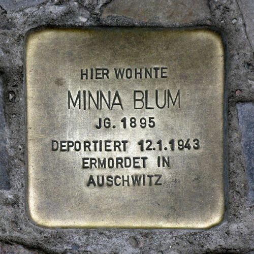 Stolperstein Brunnenstrae 165 #1