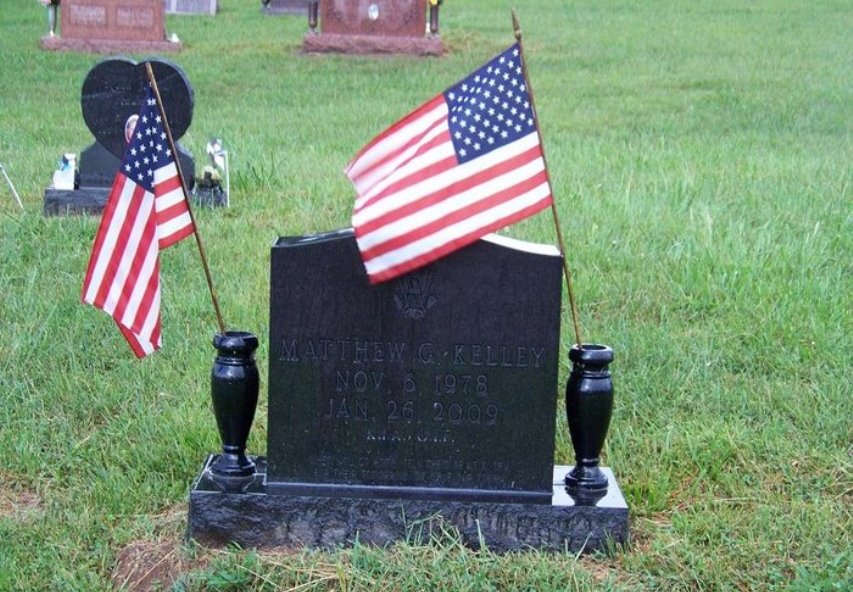 American War Grave Harlan Cemetery #1