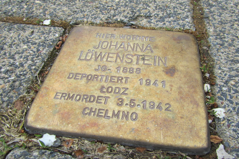 Stolperstein Schmittenstrae 128 #1