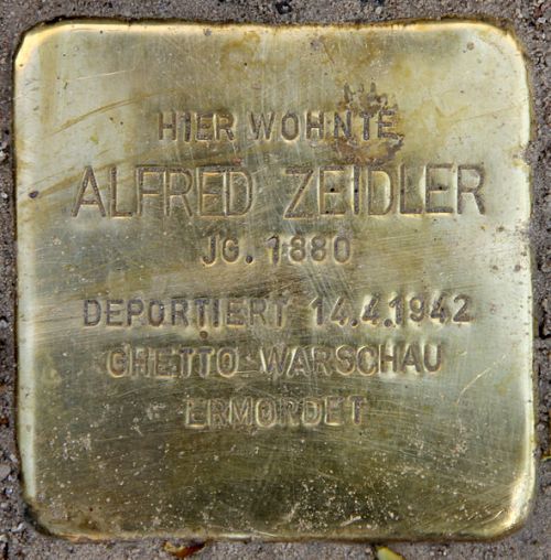 Stolpersteine Trautenaustrae 5 #1