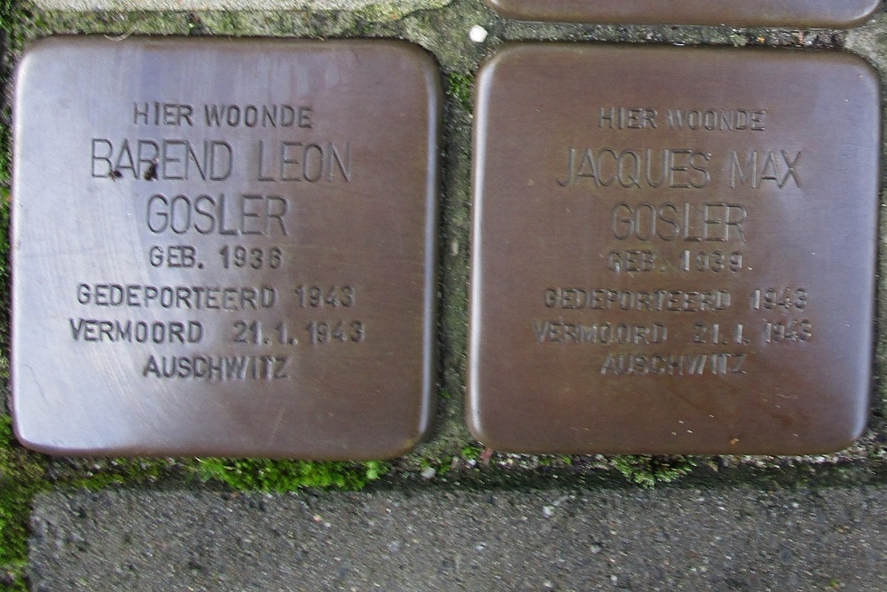 Stolpersteine Zwetstraat 44 #4