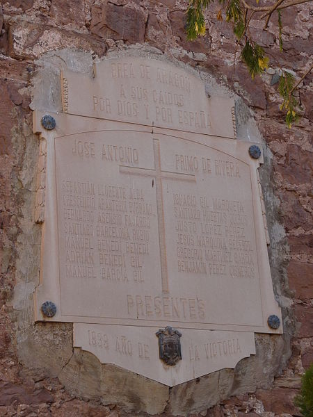 Monument Spaanse Burgeroorlog Brea de Aragn #1