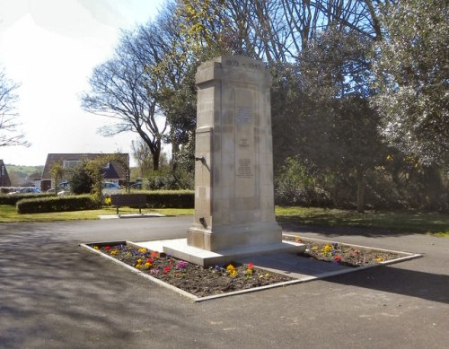 War Memorial Blackrod #1