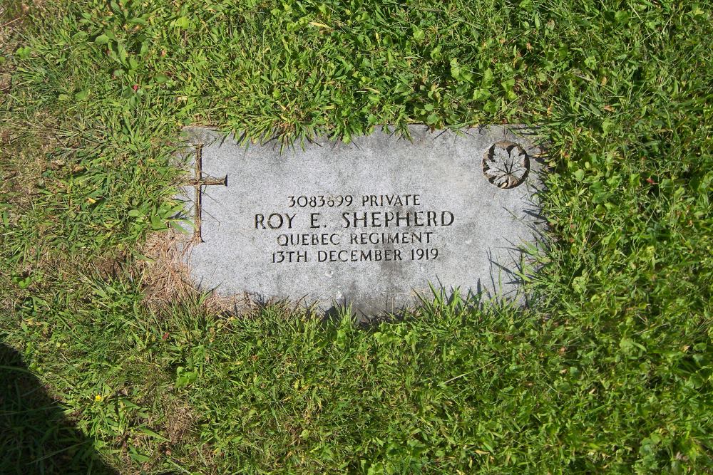 Commonwealth War Grave Pine Grove Cemetery