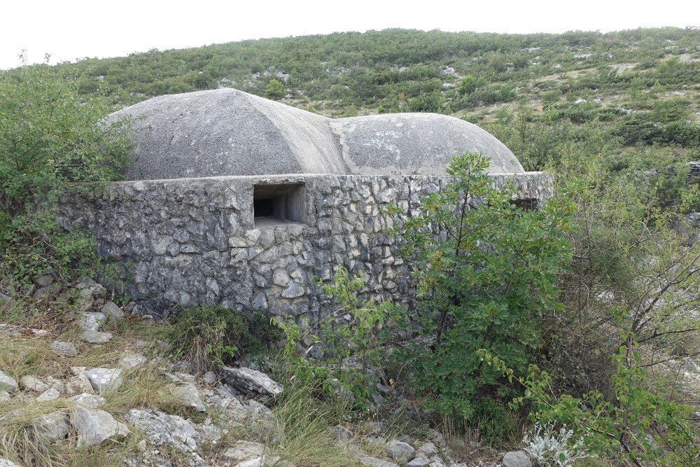 Italiaanse bunker - Italian governorate of Dalmatia #2
