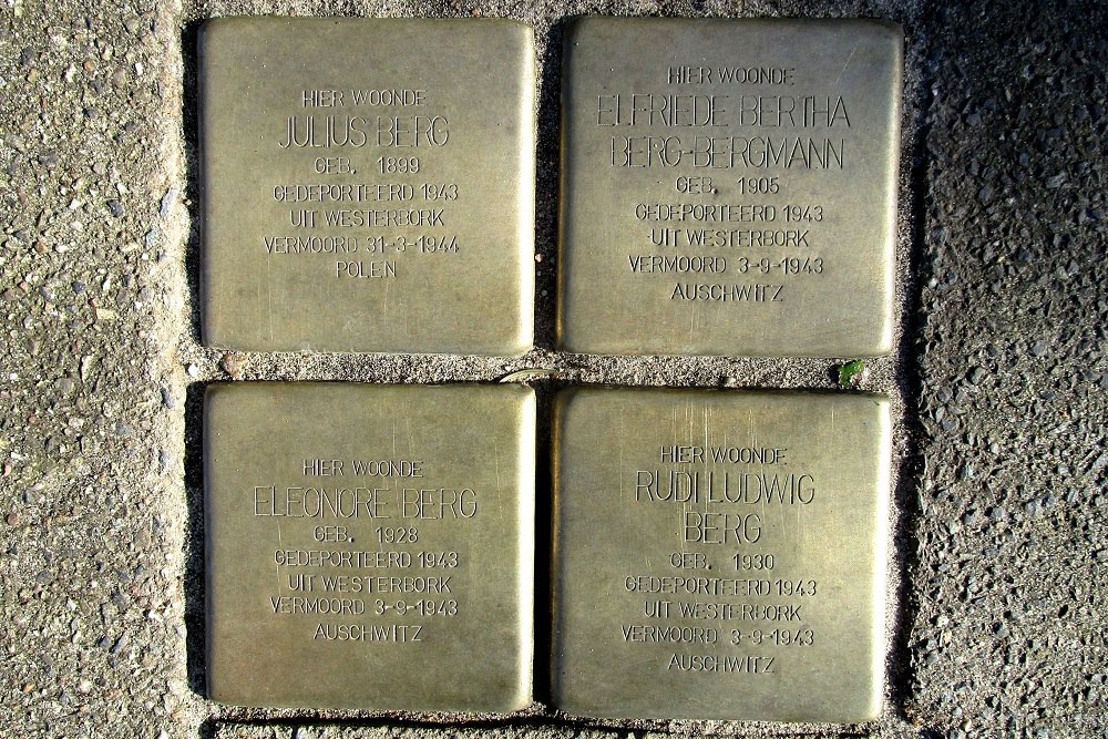 Stolpersteine Hogeweg 16