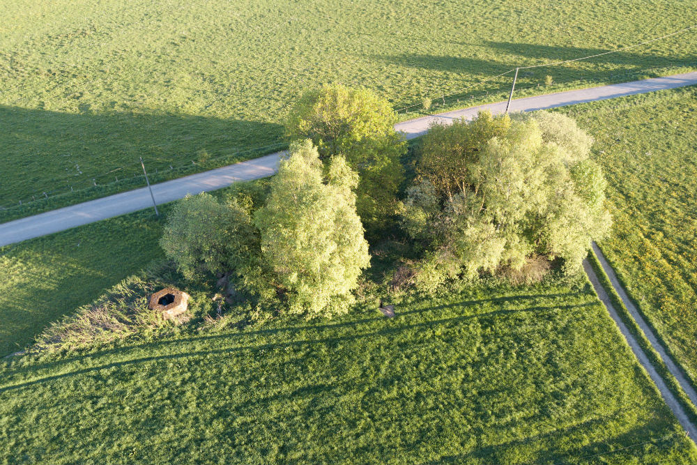 Foundation German Radar Post 