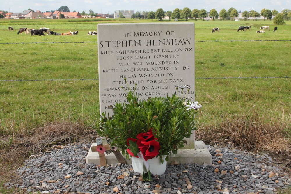 Gedenkteken Stephen Henshaw #2