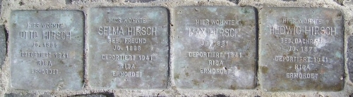 Stolpersteine Rottstrae 13-14