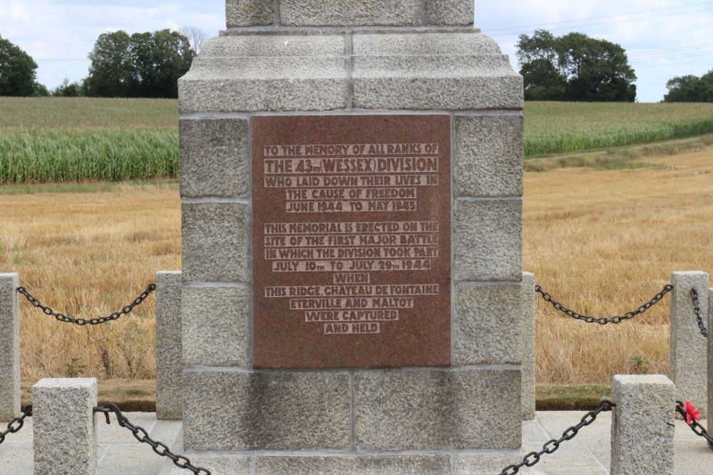 Monument 43rd (Wessex) Division en Operation Jupiter - Hill 112 #4