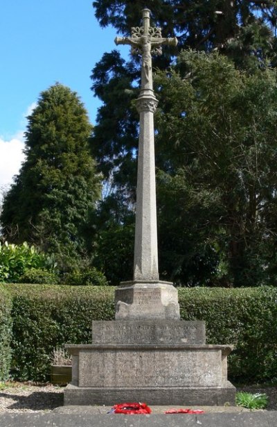 Oorlogsmonument Hungarton