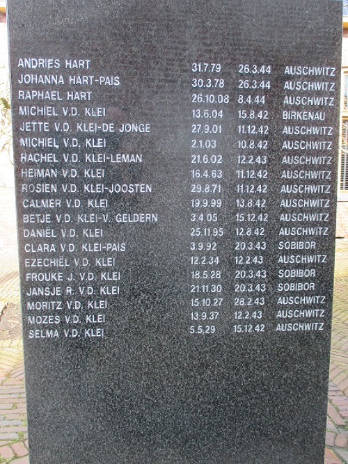 Jewish Memorial Broerstraat #3