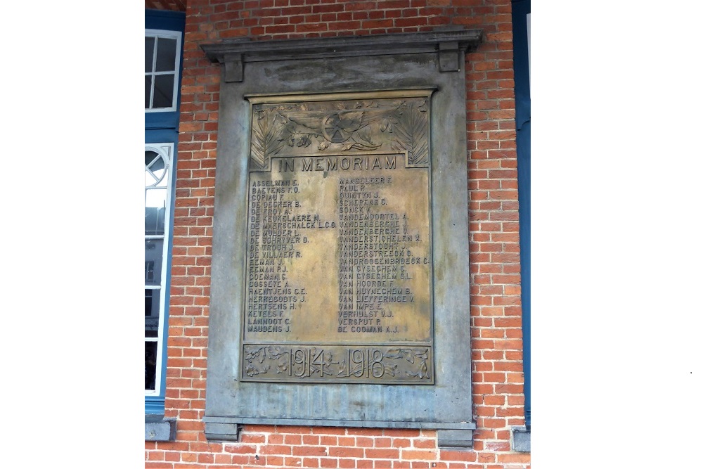 Memorial Victims Railways Aalst