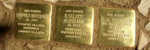 Stolpersteine Bernhardystrae 56