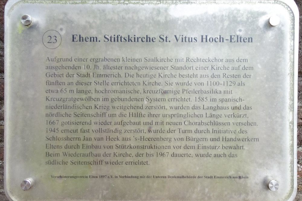 War Memorial St. Vitus Church Hoch-Elten #3