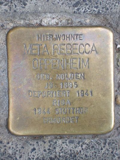 Stumbling Stones Friedrich-Ebert-Straße 90 #2
