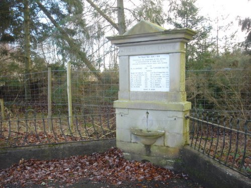 Oorlogsmonument Tullibardine