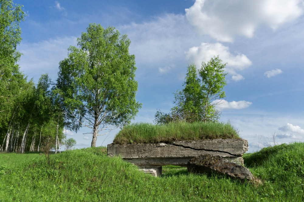 Destroyed Pillbox Merkulievo #2
