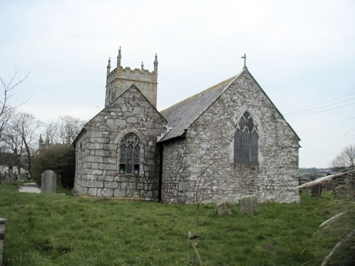 Oorlogsgraven van het Gemenebest St. Wendrona Church Cemetery