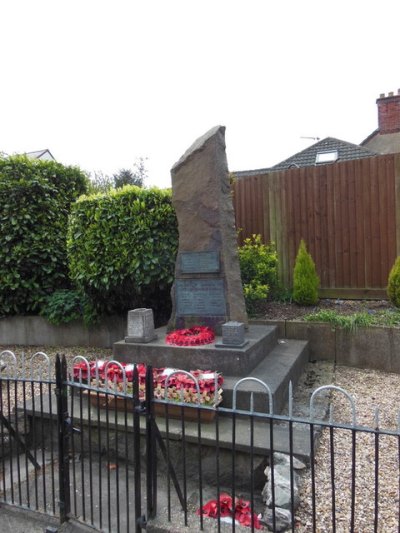 Oorlogsmonument Newbold Verdon #1