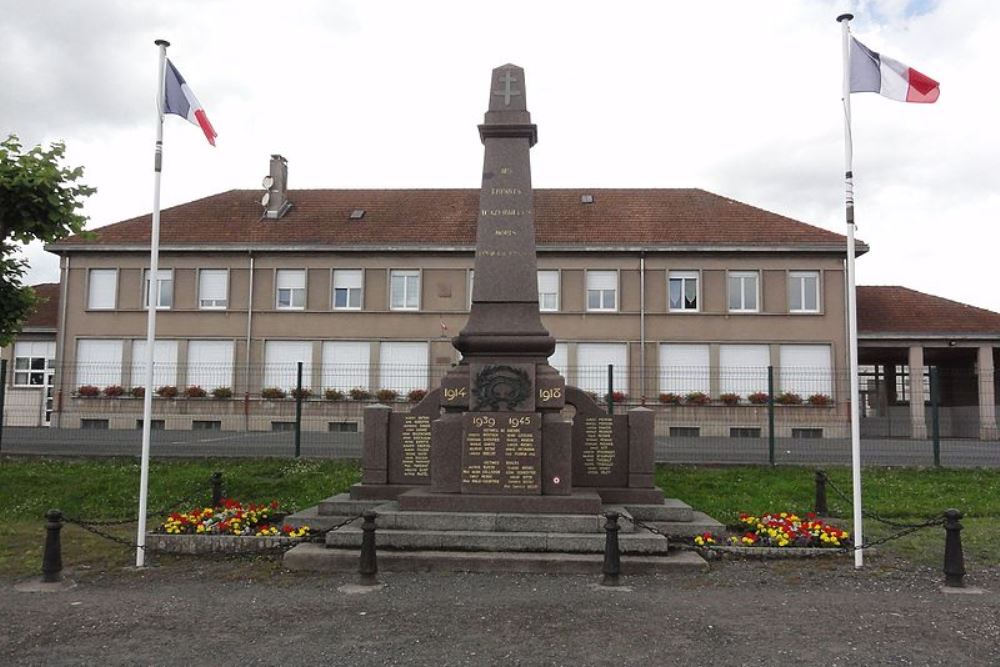 Oorlogsmonument Azerailles #1
