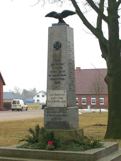 War Memorial Sukow