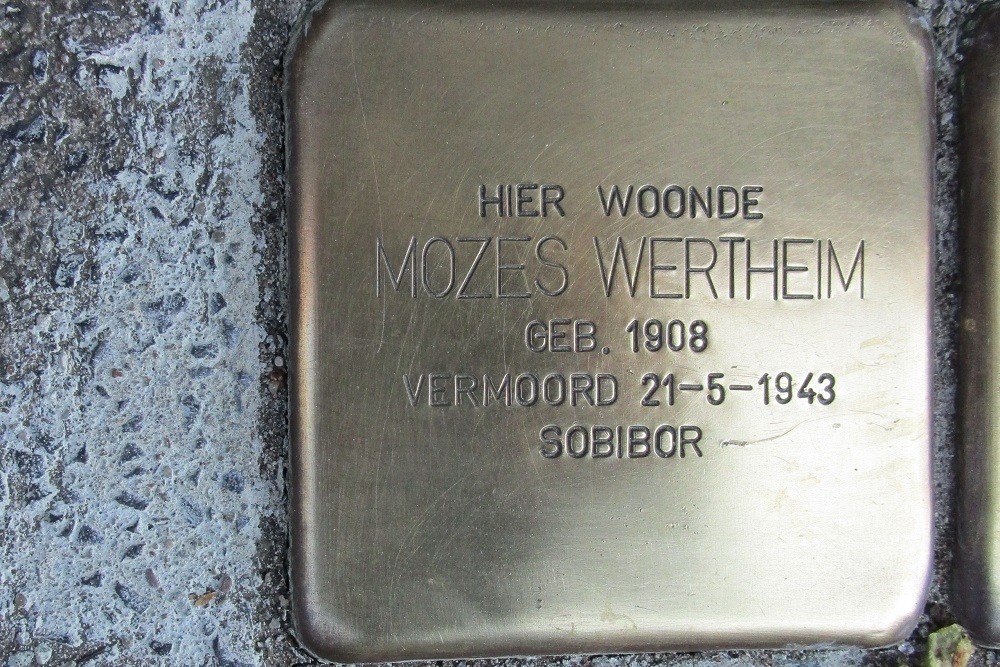 Stolpersteine Marcusstraat 23 #2