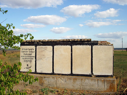 Mass Grave Soviet Soldiers Mordvynivka