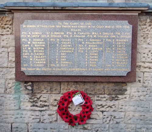 War Memorial St. Marys Church #1