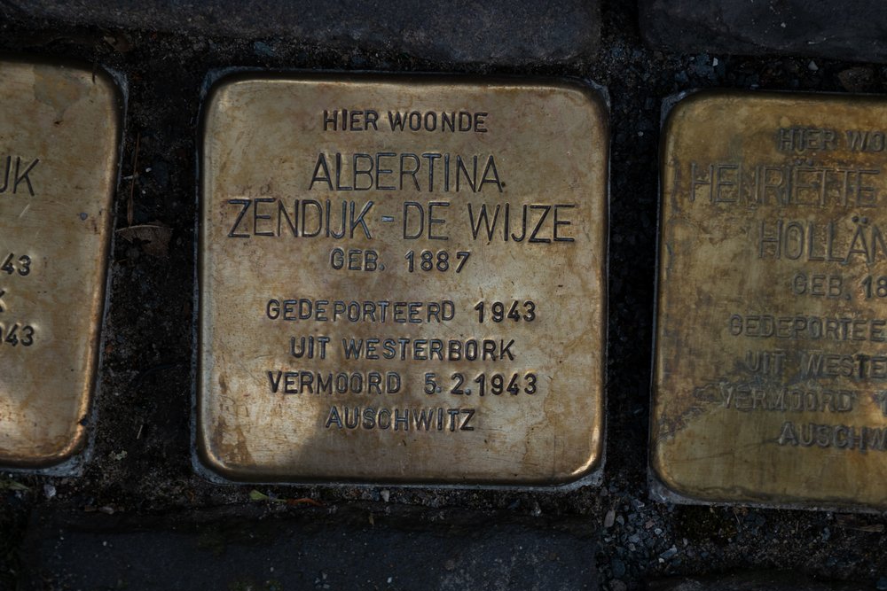 Stolpersteine Geert Grootestraat 7 #4