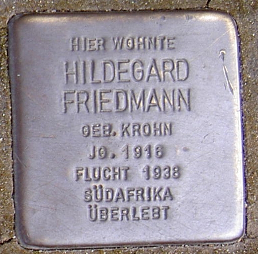 Stolpersteine Lange Gasse 29 #2