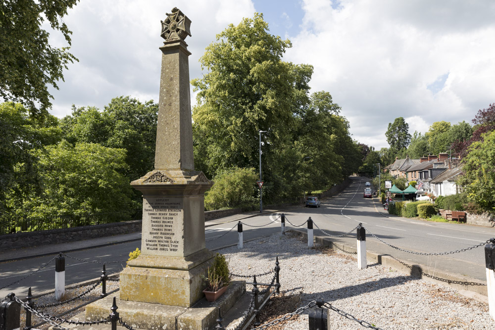 Monument Boerenoorlog Appleby-in-Westmorland