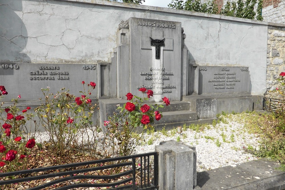 Oorlogsmonument Villers-le-Gambon #1