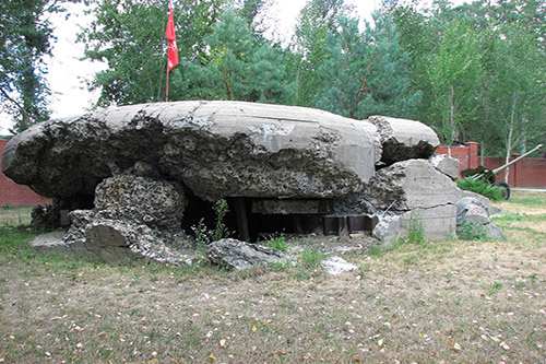Stalinlinie - Restant Kazemat Nr. 480 & Monument #3