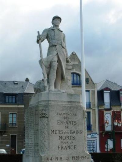 Oorlogsmonument Mers-les-Bains #1
