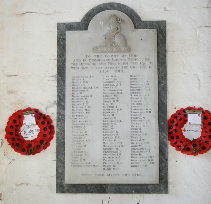 War Memorials Terrington St Clement #1