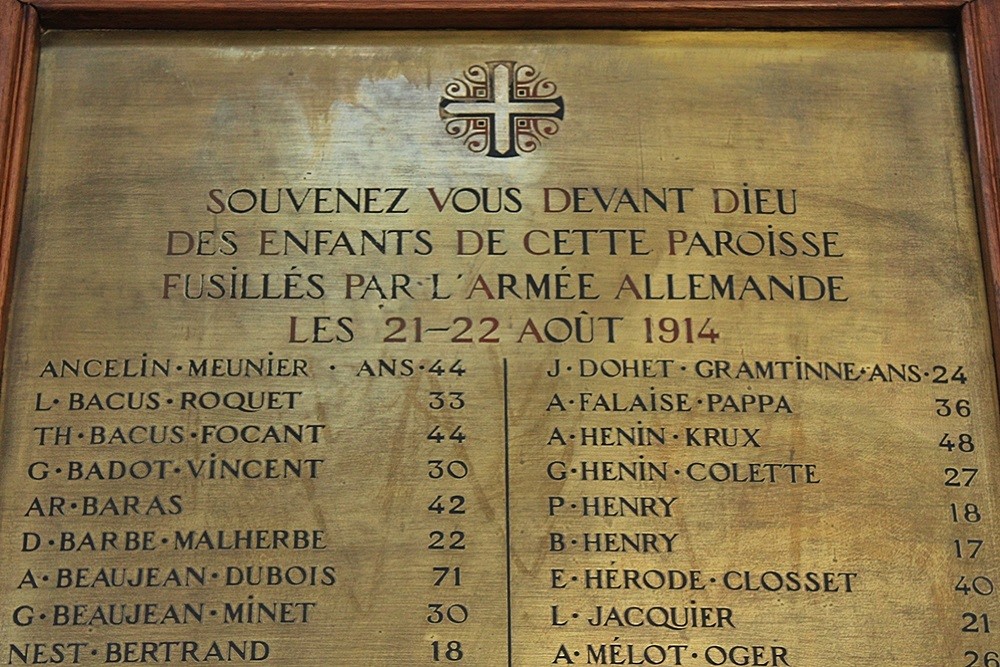 Memorials War Victims Collegiate Church Sint-Begga