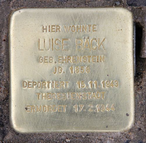 Stolperstein Hessenallee 9