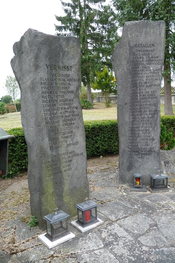 War Memorial Üdersdorf, Trittscheid and Weiersbach #4