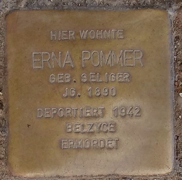 Stolpersteine Erfurter Strae 15 #1