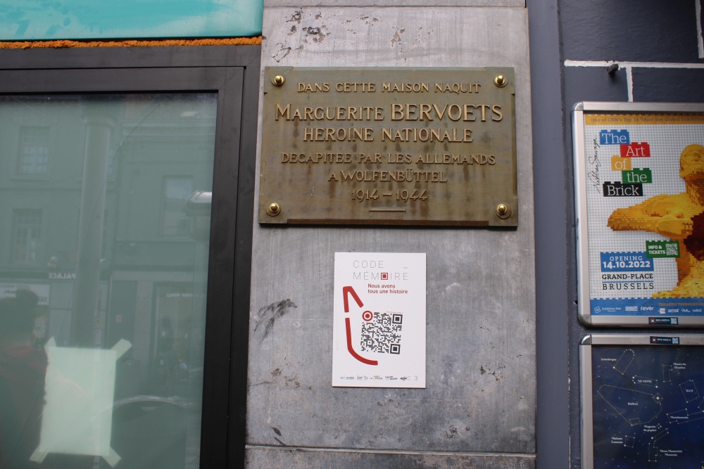 Memorial Resistance Fighter Marguérite Bervoets #1