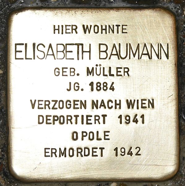 Stolpersteine Kirchengasse 3