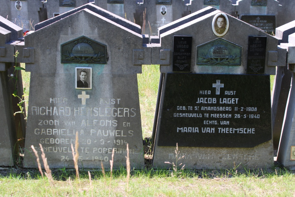 Belgische Oorlogsgraven Gentbrugge #4