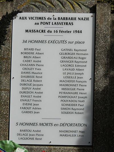 Monument Executies Pont Lasveyras #3