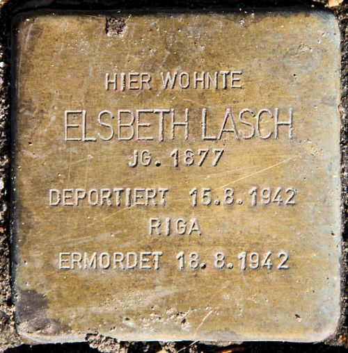 Stolpersteine Caspar-They-Strae 26 #2