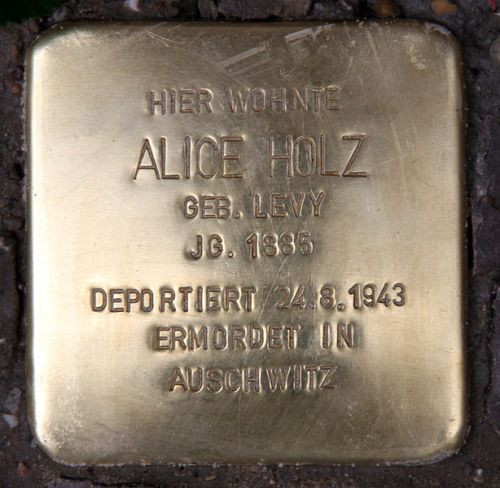 Stolperstein Motzstrae 60 #1