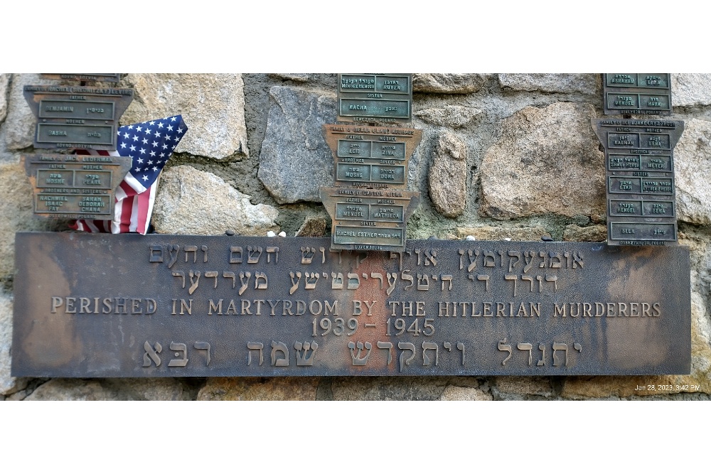 Holocaust Monument Greenwood Cemetery #5