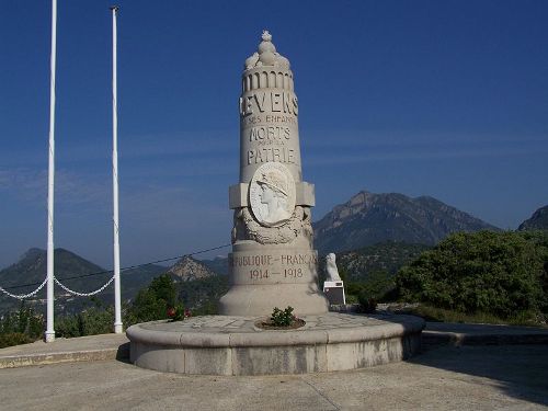 Oorlogsmonument Levens