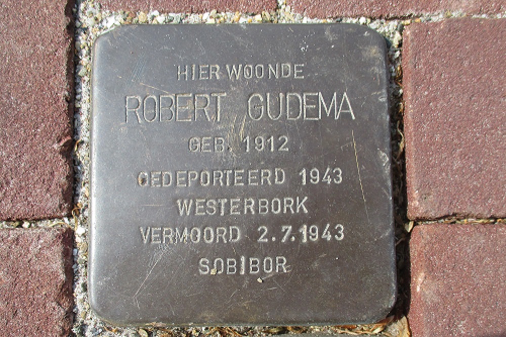 Stolpersteine Feiko Clockstraat 128 #2