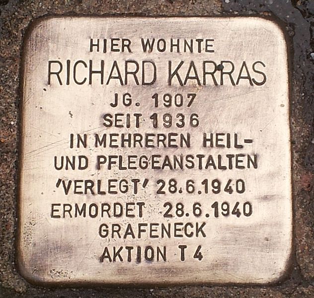 Stolperstein Geroldsauer Strae 29 #1